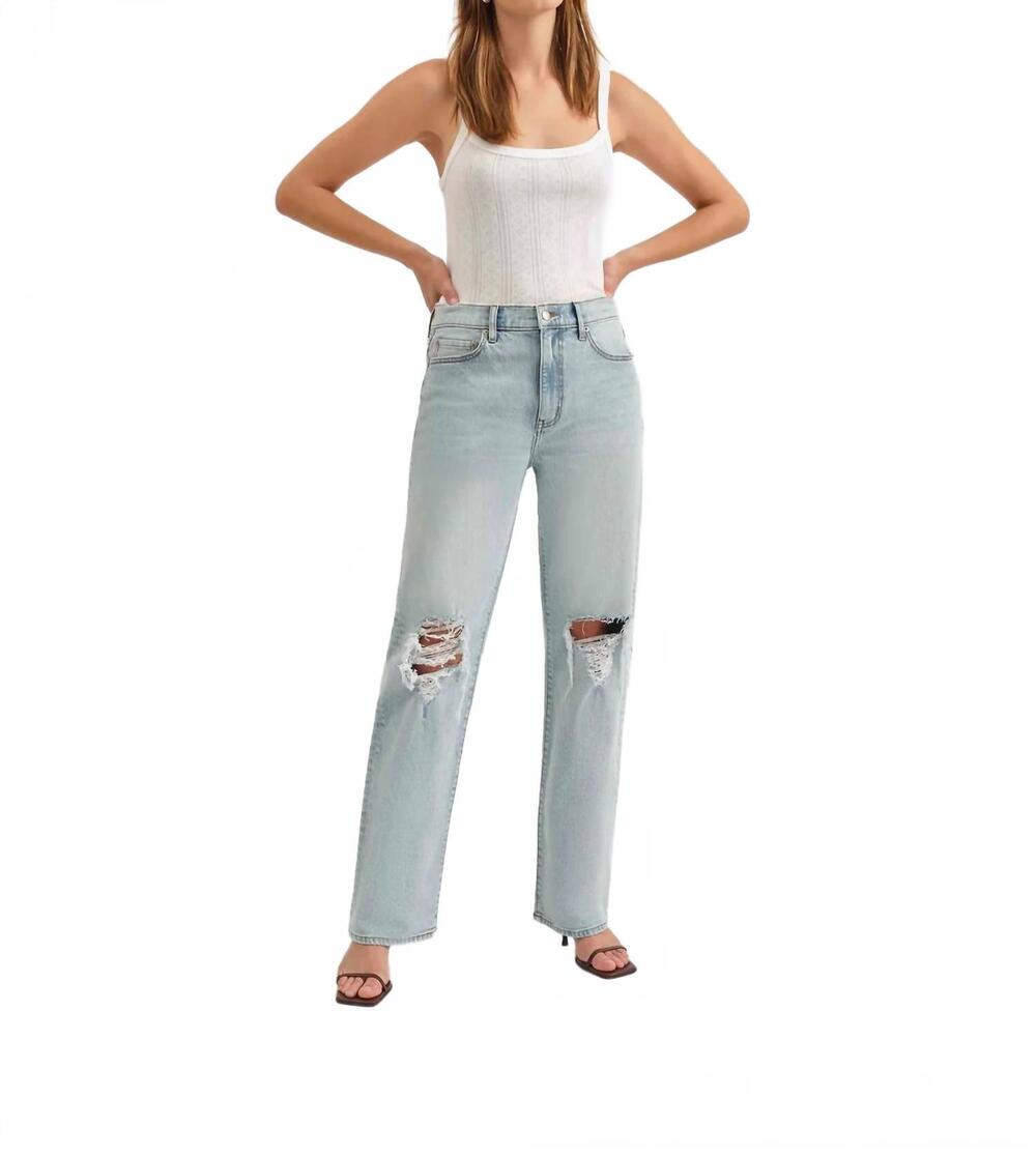 NEW DAZE women's 1999 slouch 90's fit jeans in blue